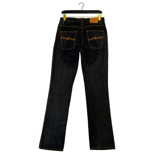 Nudie Jeans Black Cotton Men Jeans NU-24761-W27