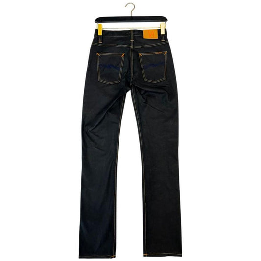 Nudie Jeans Black Cotton Men's Jean NU-24760-W28