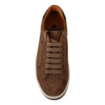 Dolce & Gabbana Brown Suede Logo Low Top Sneakers Men Shoes MV4454-39