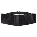 Dolce & Gabbana Black Silk Dotted Waist Tuxedo Belt Cummerbund BEL9002
