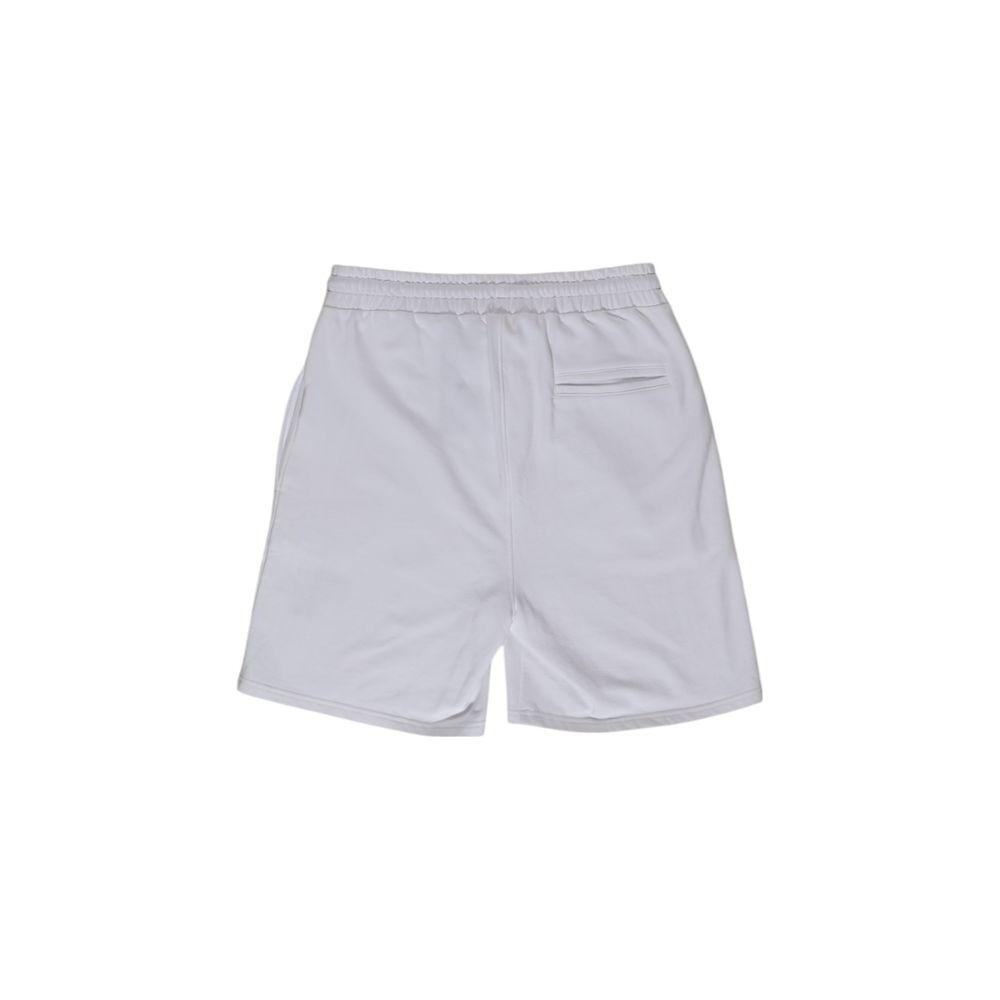 Refrigiwear White Cotton Bermuda Shorts