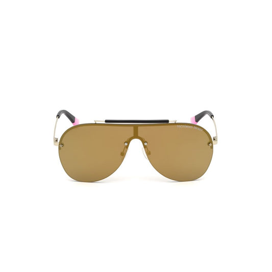 Victoria's Secret Rose Gold Metal Sunglasses Victoria's Secret Dark Khaki