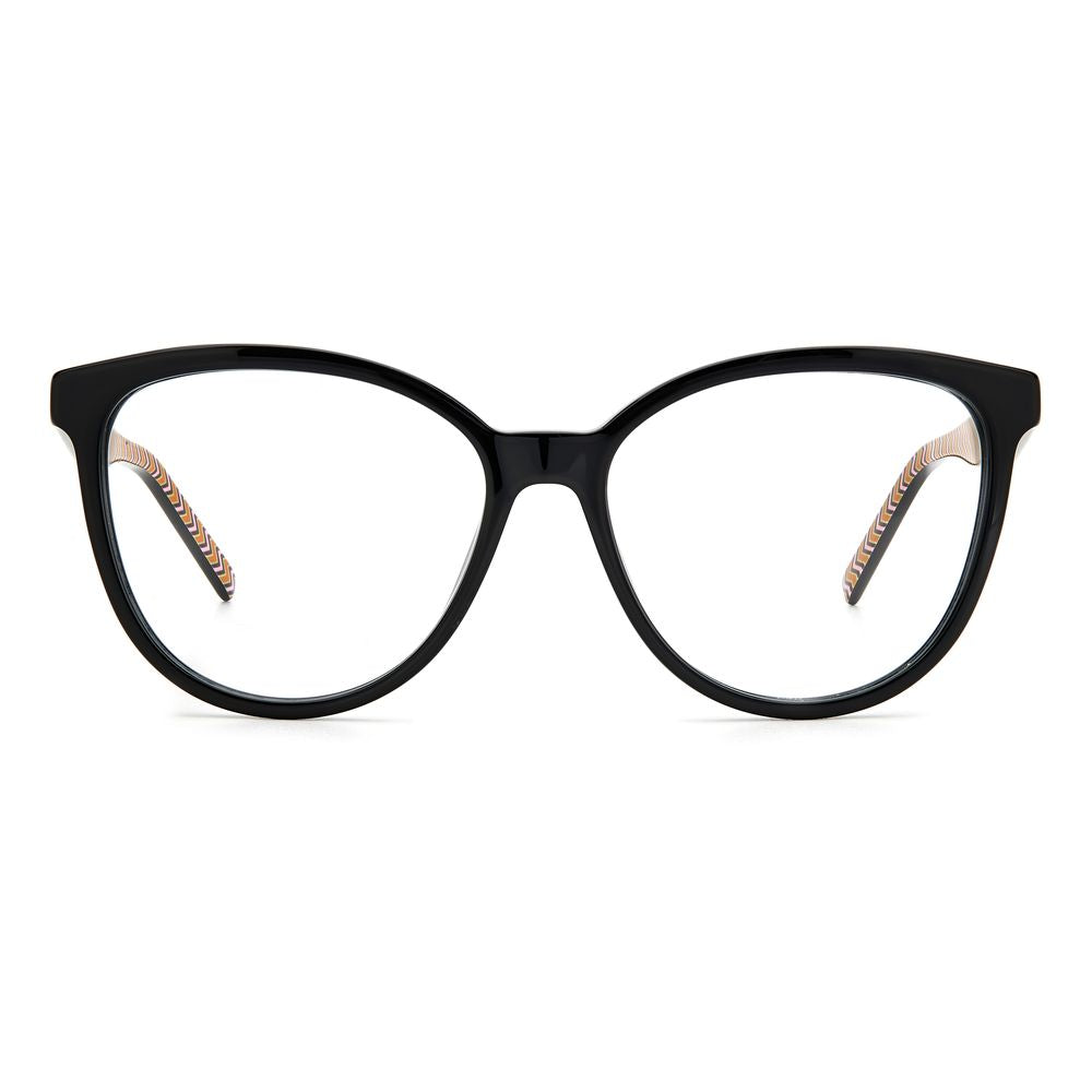 M Missoni Black Acetate Frames, women's glasses model MMI0093807F31, measures 53/15/140mm, made from acetate.