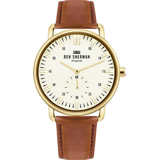 Ben Sherman Brown Leather Watch BSWB033TGAC