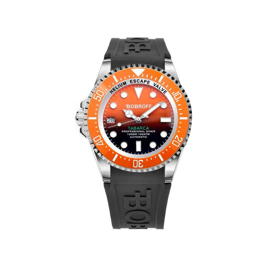 Bobroff Black Rubber Watch BOBF0004IBNBFSTNAC