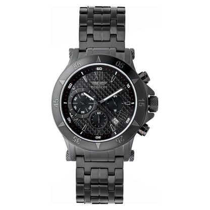 Bobroff Black Stainless Steel Watch