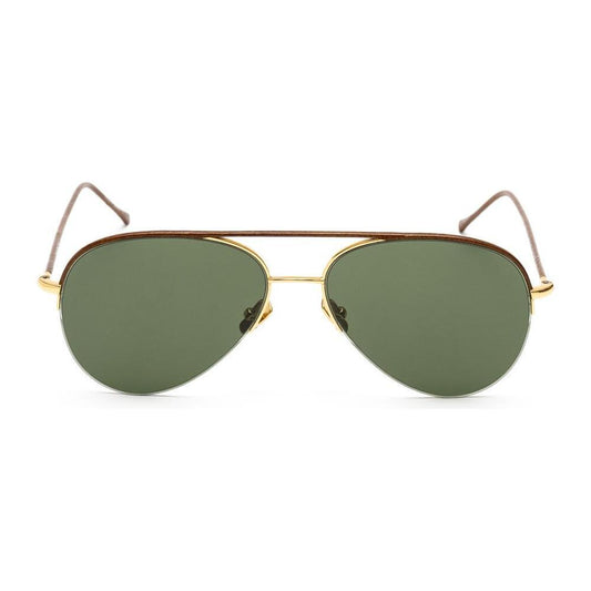 Belstaff Brown Titanium Sunglasses BEPHOENIXMARRONLEATHERAC