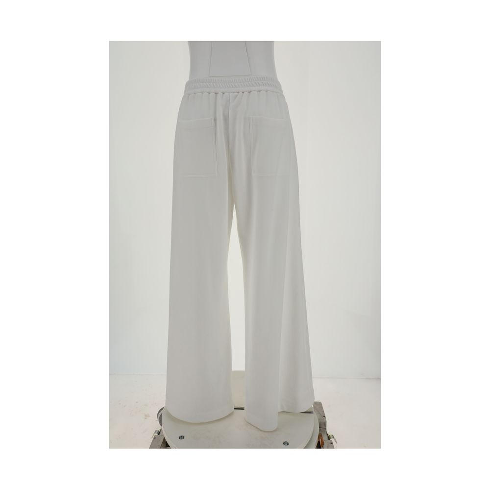 Brunello Cucinelli White Cotton Casual Pants