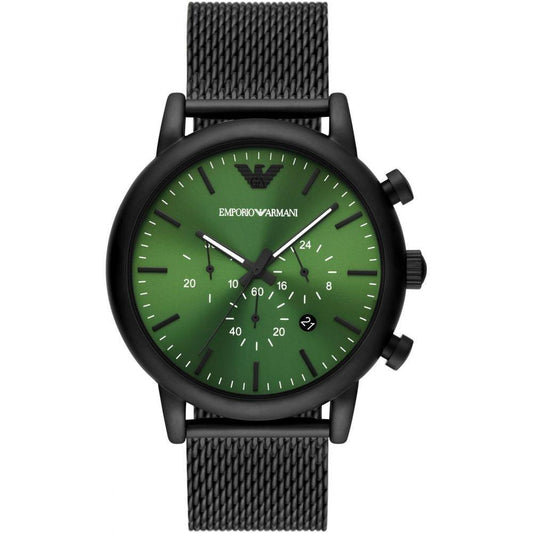 Armani Black Metal Watch ARAR11470AC