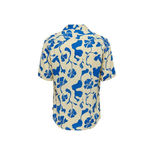 Only & Sons Bicolor Viscose Shirt