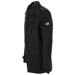 Yes Zee Black Polyester Jacket YE-14587-S