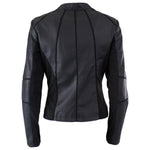 Yes Zee Black Polyethylene Jackets & Coat YE-14608-XL