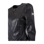 Yes Zee Black Polyethylene Jackets & Coat YE-14611-S