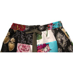 Dolce & Gabbana Multicolor Patchwork Cargo Bermuda Shorts PAN75670-48