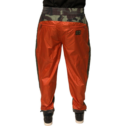 Dolce & Gabbana Multicolor Camouflage Jogger Cargo Pants