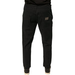 Dolce & Gabbana Black Logo Cotton Stretch Skinny Denim Jeans PAN75759-50