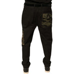 Dolce & Gabbana Black Cotton Men Cargo Casual Pants PAN75763-48