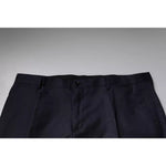 Dolce & Gabbana Dark Blue Tapered Formal Dress Pants PAN75775-56