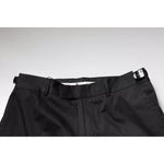 Dolce & Gabbana Black Cotton Tapered Formal Dress Pants PAN75783-50