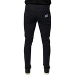 Dolce & Gabbana Black Logo Cotton Stretch Skinny Denim Jeans PAN75809-46