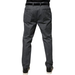 Dolce & Gabbana Gray Tapered Formal Dress Pants PAN75902-52