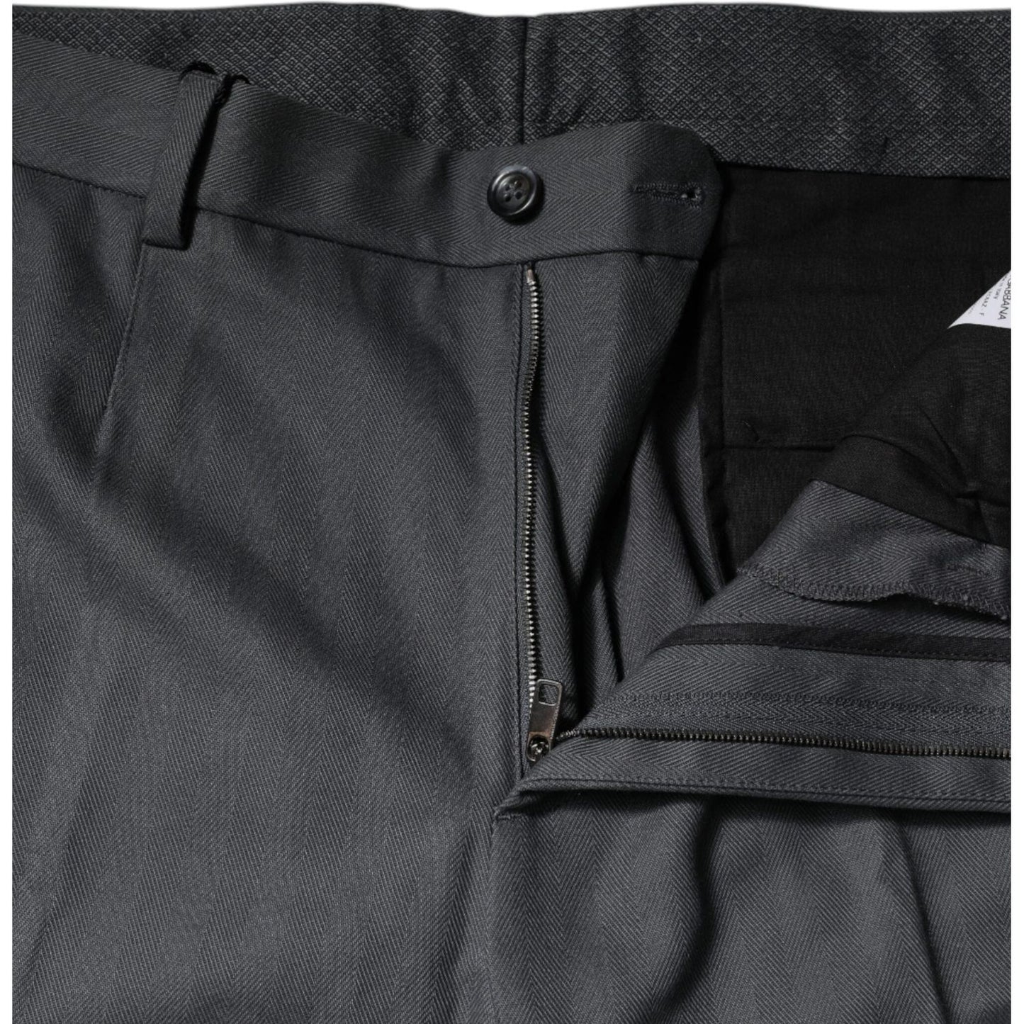 Dolce & Gabbana Gray Tapered Formal Dress Pants PAN75902-52