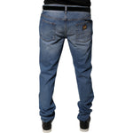 Dolce & Gabbana Light Blue Cotton Men Skinny Denim Jeans PAN75937-54