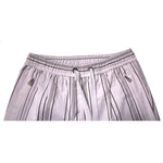Dolce & Gabbana White Stripe Cotton Dress Skinny Pants PAN75996-46