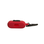 Dolce & Gabbana Red Silicone Rubber Logo Embossed Airpods Case SMY10598