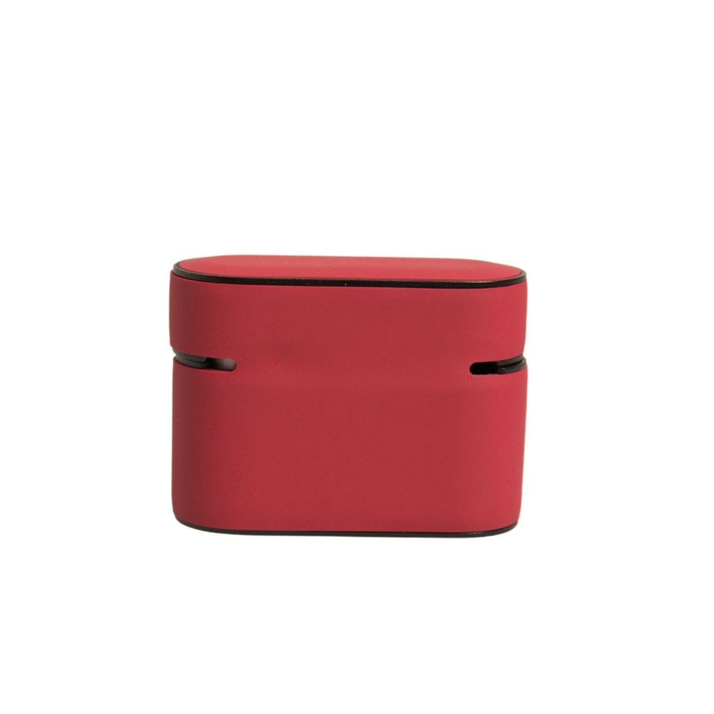 Dolce & Gabbana Red PVC Embossed Logo Plaque Holder Airpods Case SMY10618