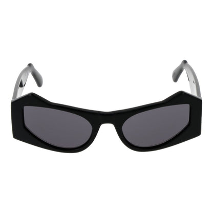 GCDS Black Acetate Sunglasses