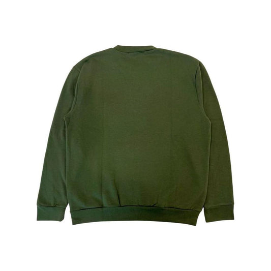 Cavalli Class Green Polyester Men Hoodie CA-24778-M