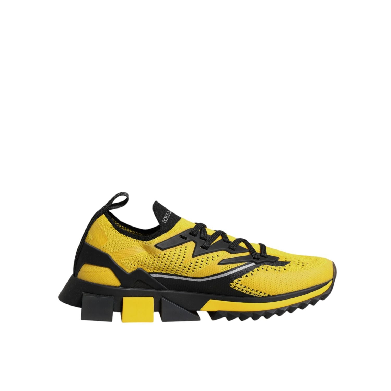 Dolce & Gabbana Yellow SORRENTO Sport Stretch Sneakers Shoes