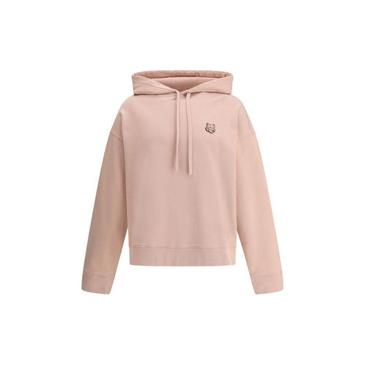 Maison Kitsuné Logoed Cotton Hoodie Maison Kitsuné Tan