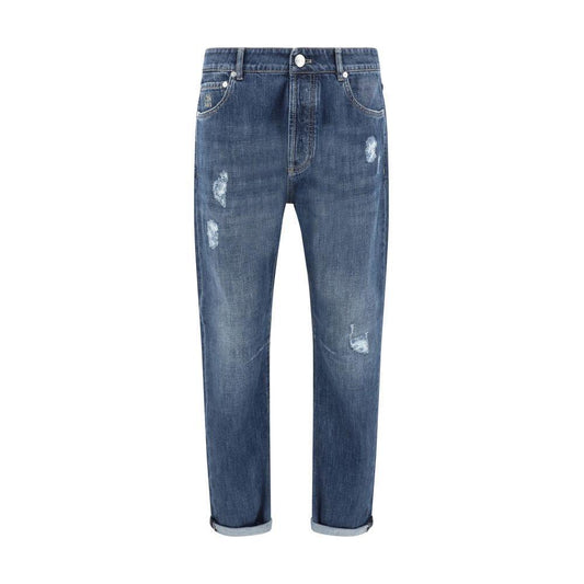 Brunello Cucinelli Worn-out Jeans BR-M0Z37X2340C1468-IT50 | L