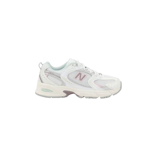 New Balance White Leather Tier 3 Sneakers NEU530NEBSEASALTYELBB-41.5-FBB-351