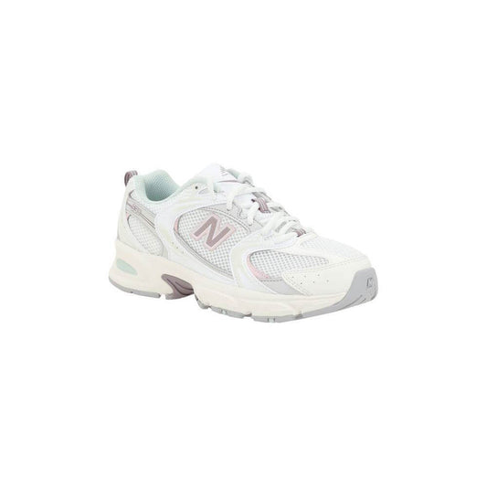 New Balance White Leather Tier 3 Sneakers NEU530NEBSEASALTYELBB-41.5-FBB-351