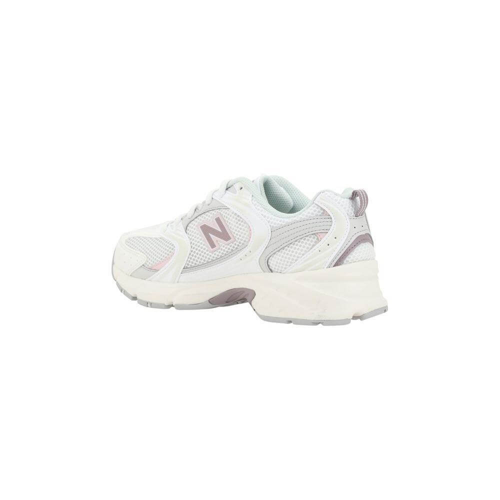 New Balance White Leather Tier 3 Sneakers NEU530NEBSEASALTYELBB-41.5-FBB-351