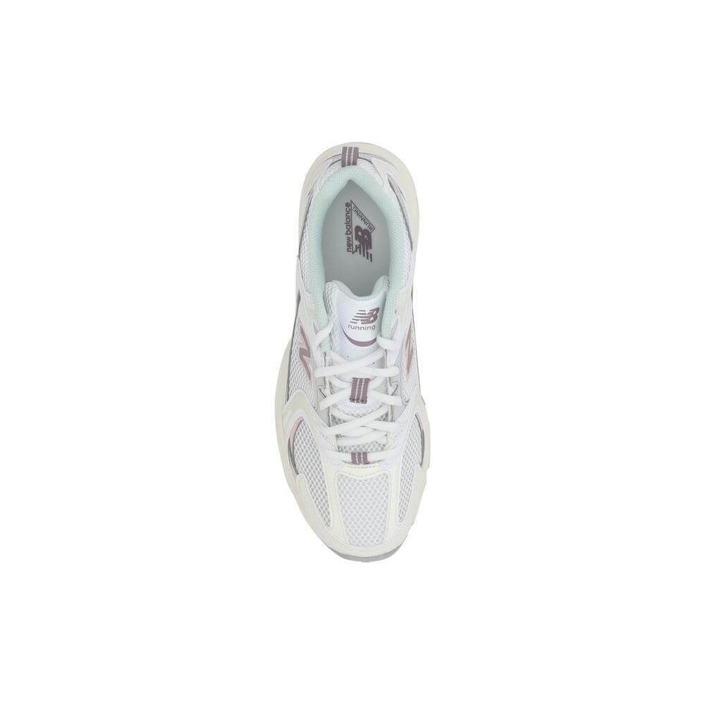 New Balance White Leather Tier 3 Sneakers NEU530NEBSEASALTYELBB-41.5-FBB-351