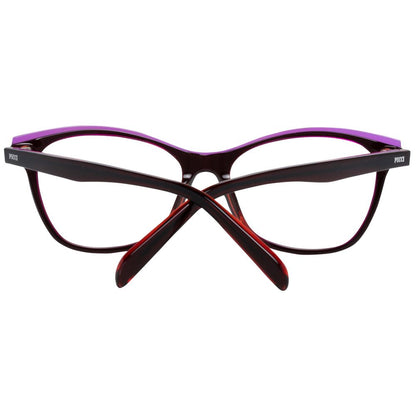 Emilio Pucci Burgundy Plastic Glasses (Frames)