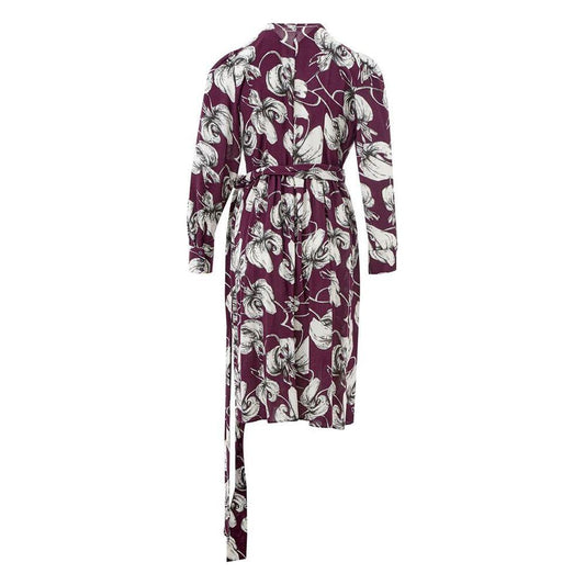 Lardini Elegant Purple Viscose Dress LA-1181663-IT40|S