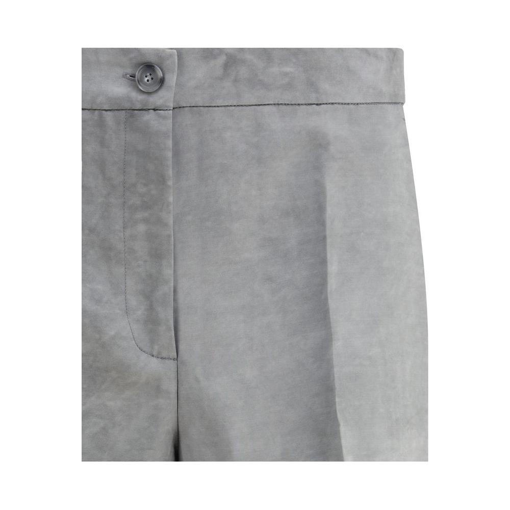 PINKO Tailored satin Pants PI-104805A2BPI53-IT38 | S