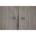 Dolce & Gabbana Black Striped Wool Logo Vest GSS12020-1