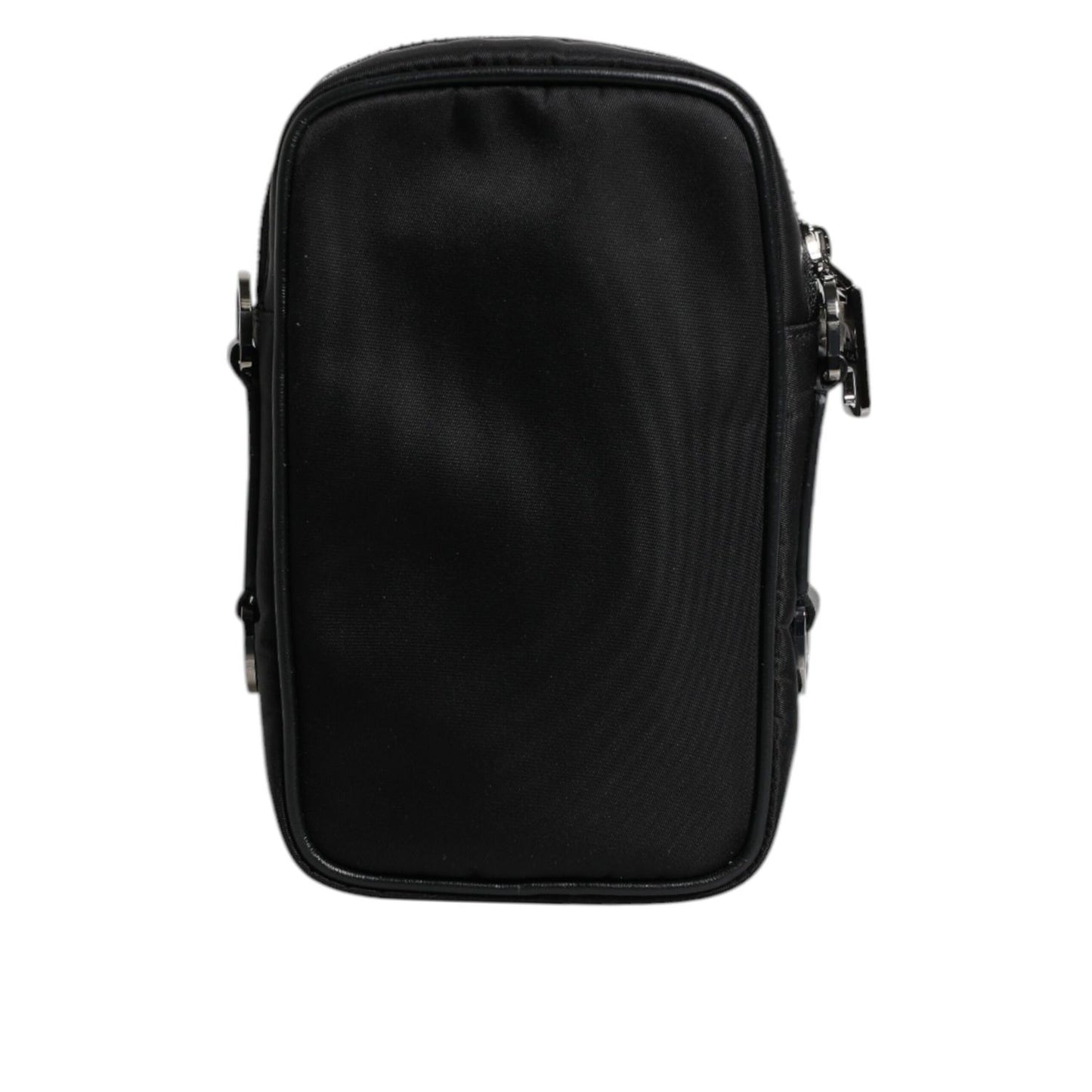 Dolce & Gabbana Multicolor Camouflage Jacquard Logo Plaque Crossbody Bag