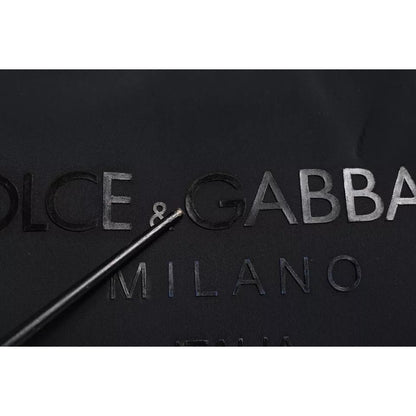 Dolce & Gabbana Black Canvas DG Logo Print Shopping Hand Tote Bag