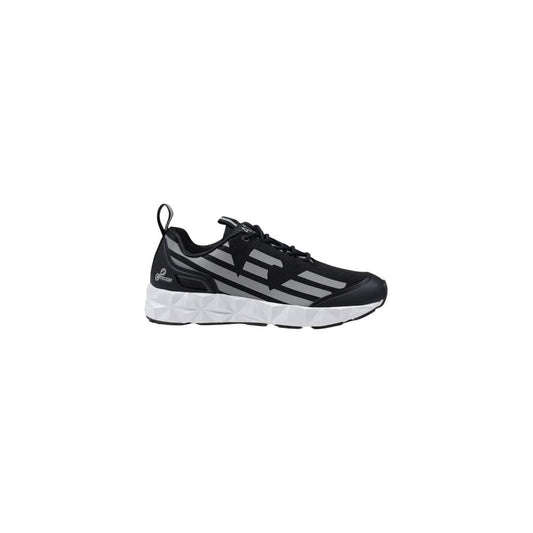 EA7 Emporio Armani Bicolor Polyester Sneaker EA7 Emporio Armani Light Gray