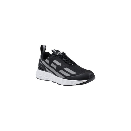 EA7 Emporio Armani Bicolor Polyester Sneaker EA7 Emporio Armani Light Gray