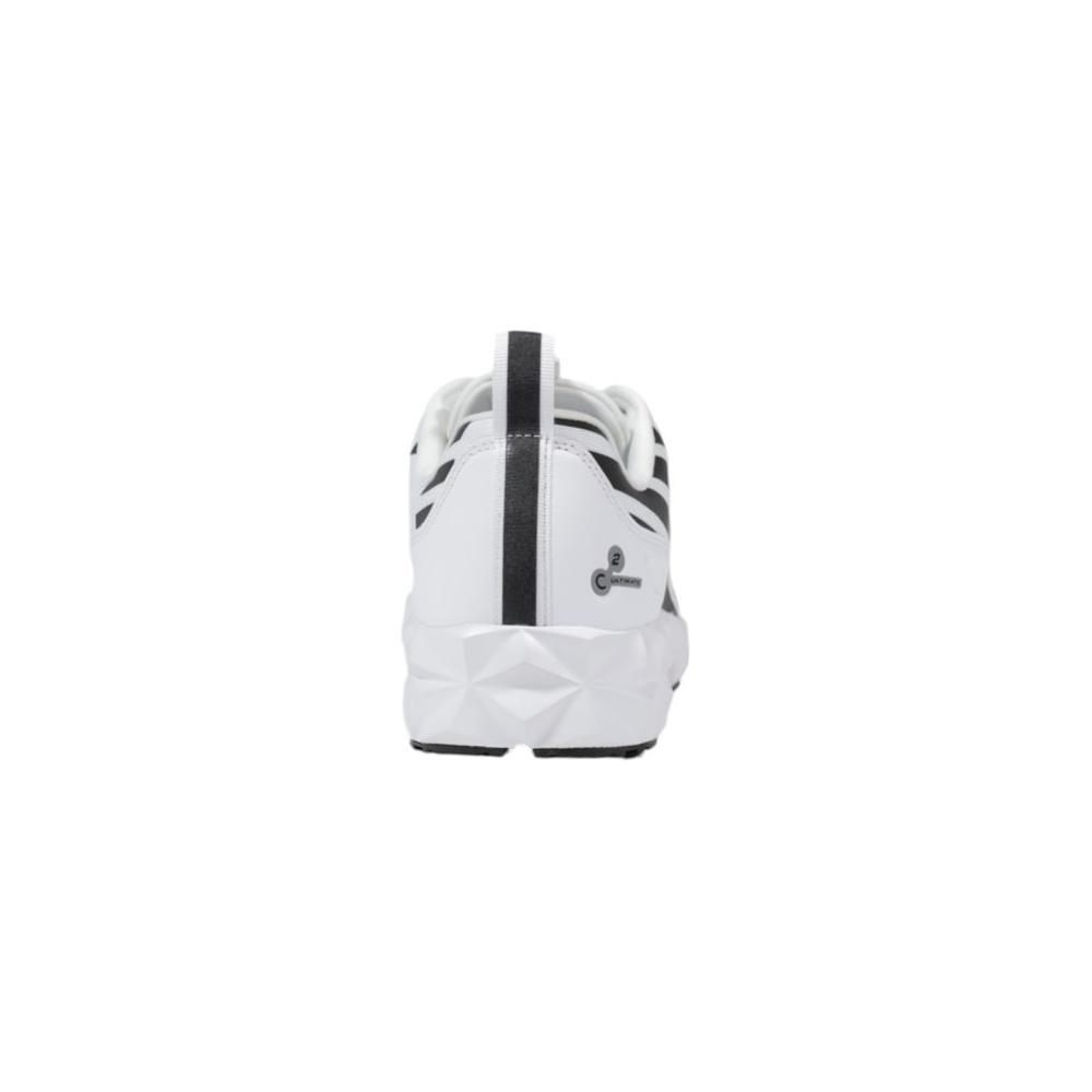 Front view with bag zipped and handles upright.