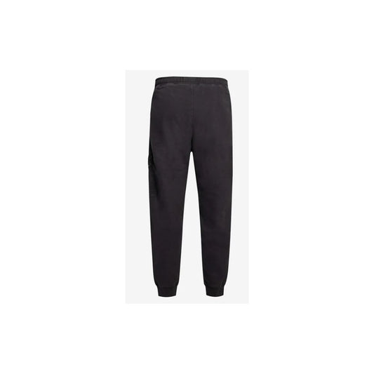 Stone Island Black Cotton Men's Track Pant ST-14716-L