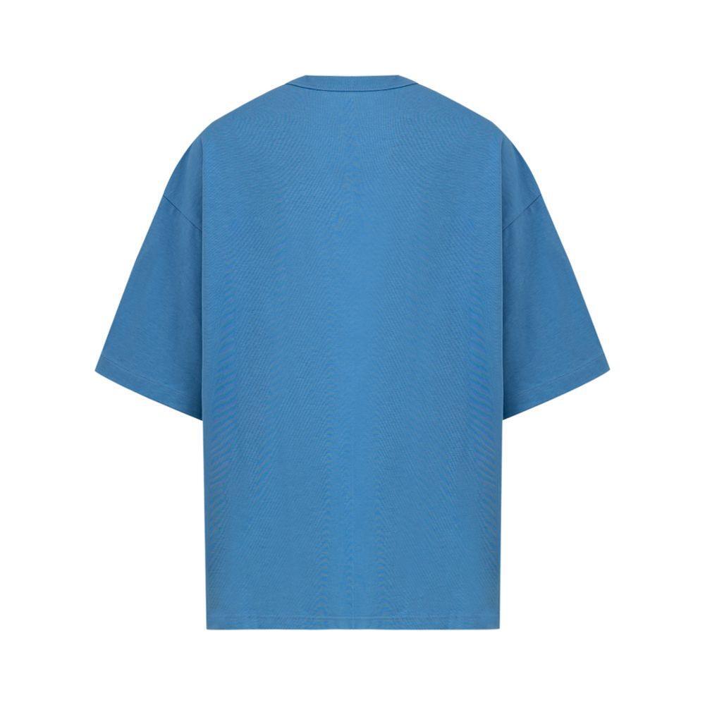 Bottega Veneta Blue Cotton T-Shirt BO-775667320013813-S